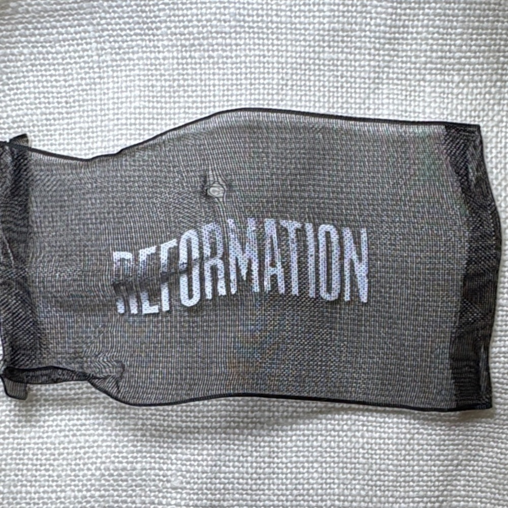 Reformation Mini Linen Dress - Picture 2 of 8